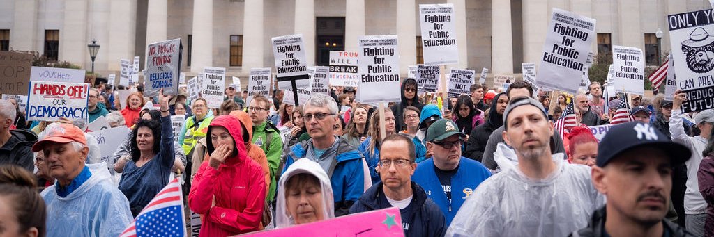 Columbus Education Association banner