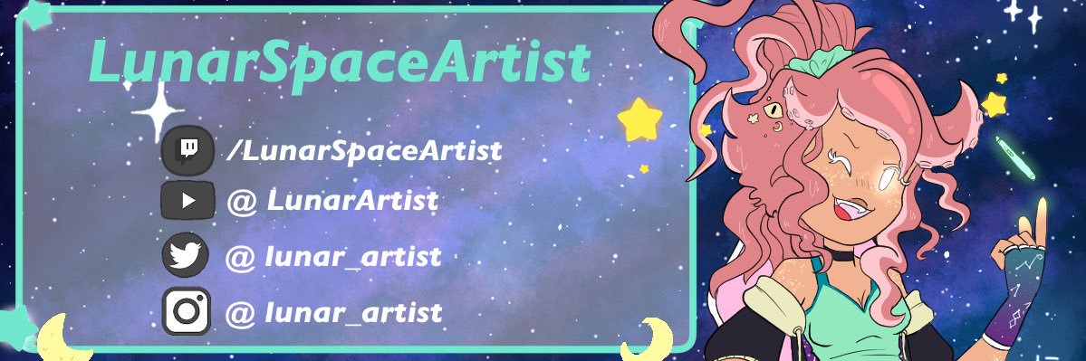 ⭐️ Lunar || Eldritch Horror Vtuber ⭐️ banner