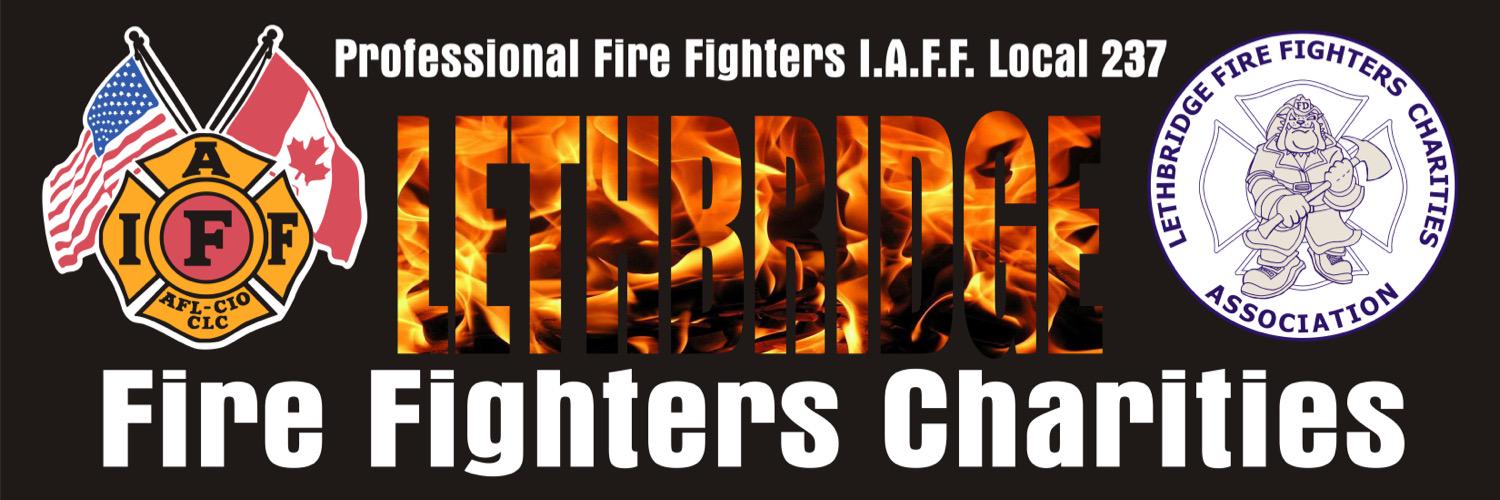 Lethbridge Fire Fighters Charities banner