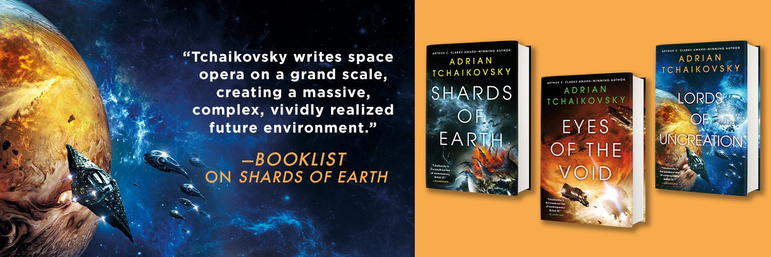 Adrian Tchaikovsky banner