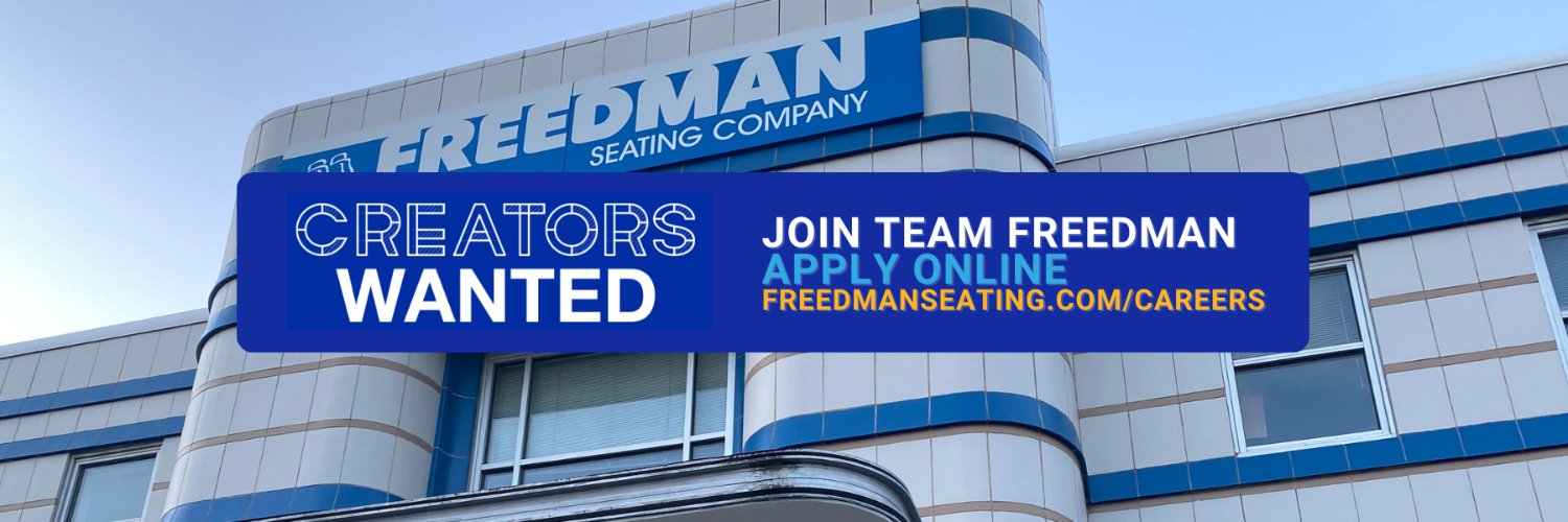 Freedman Seating Co. banner
