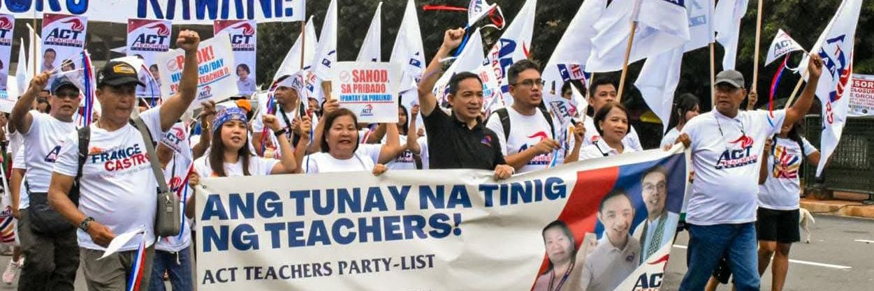 ACT Teachers Party-List banner