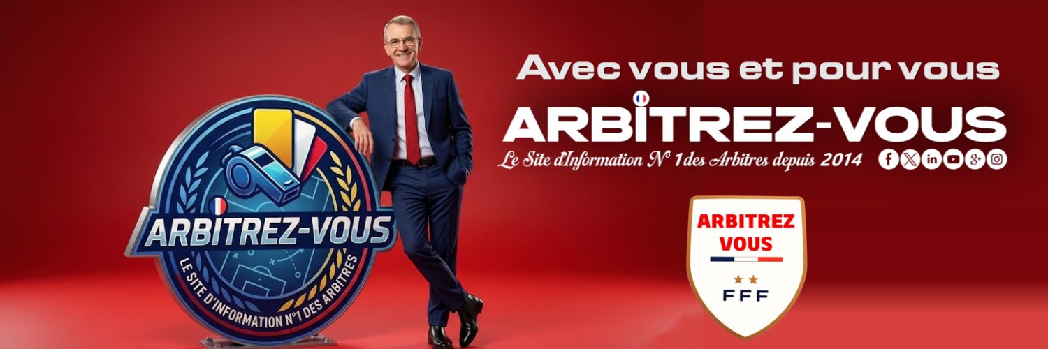 ARBITREZ-VOUS 🇫🇷⚽️ banner