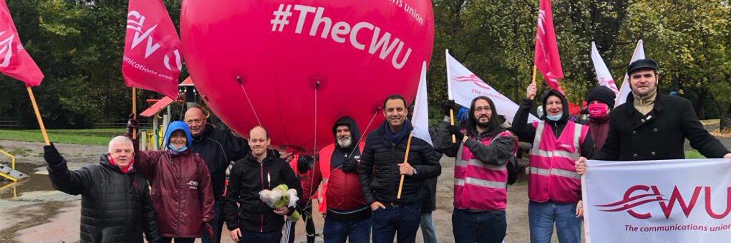 CWU Scotland No. 1 banner