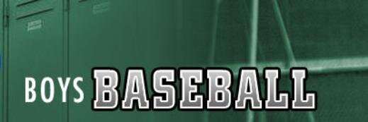 Section V Baseball banner