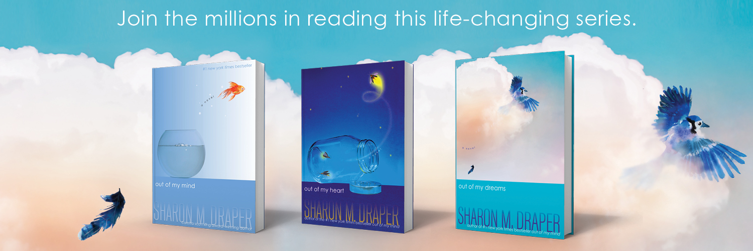 Sharon M. Draper's banner