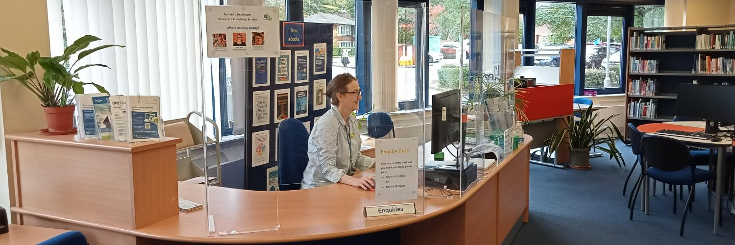 Berkshire Healthcare Library banner