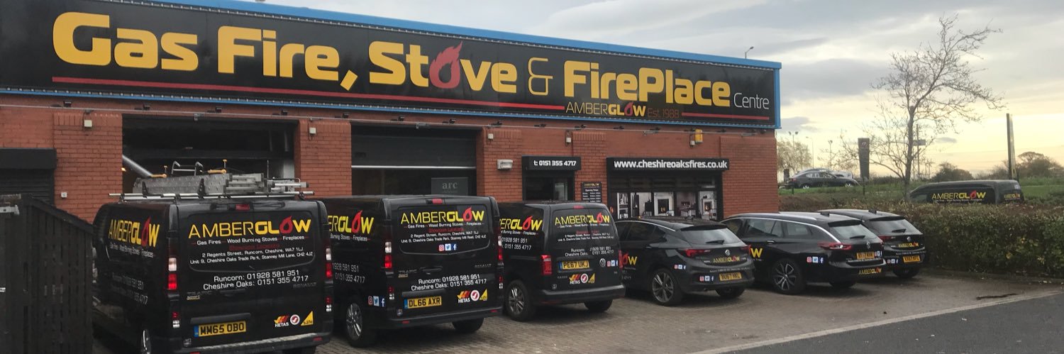 Amberglow Fireplaces banner