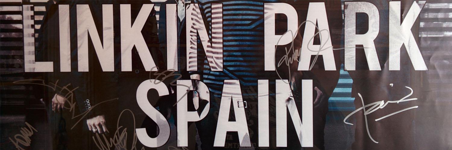 Linkin Park Spain's banner