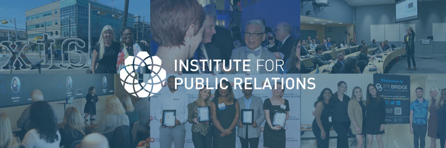 Institute for Public Relations banner