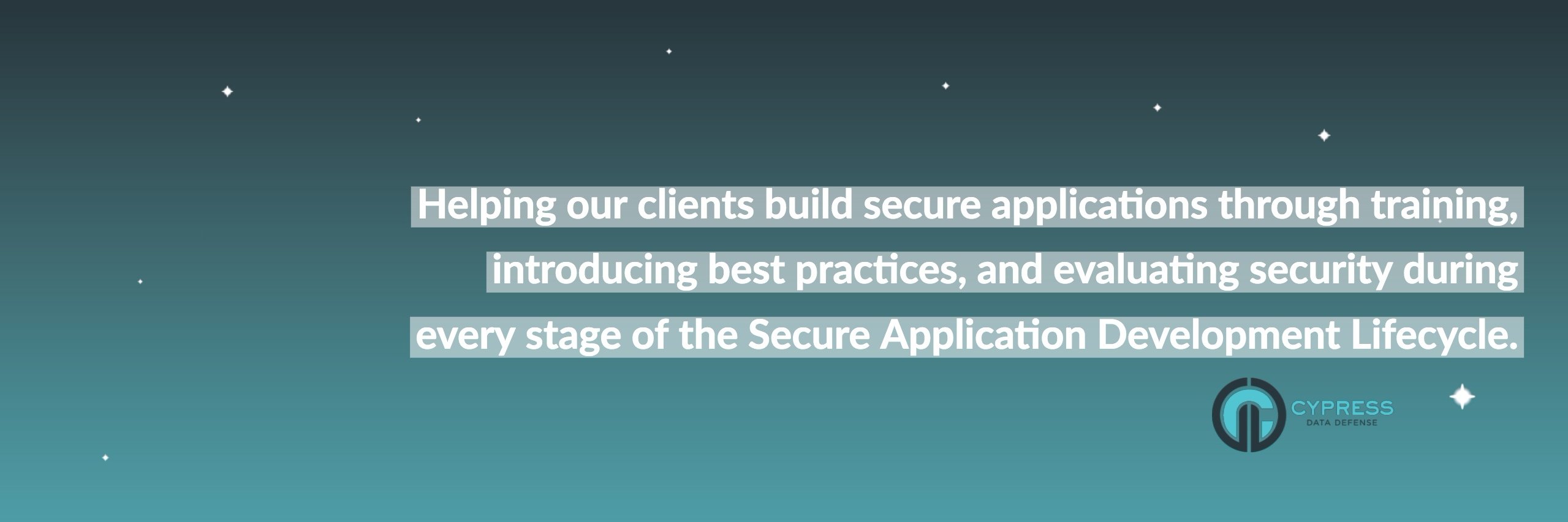 Cypress Data Defense banner