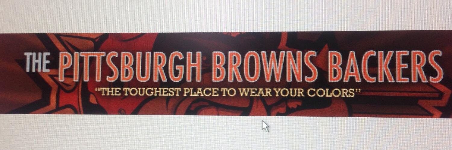PGH Browns Backers banner