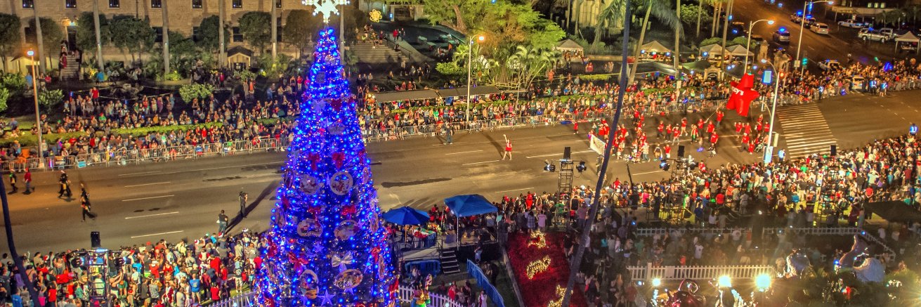 Honolulu City Lights banner