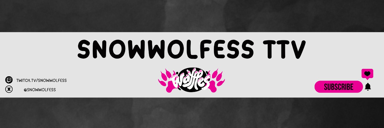 Snow 🧇🐺 | GFUEL | SNOWWOLFESS banner