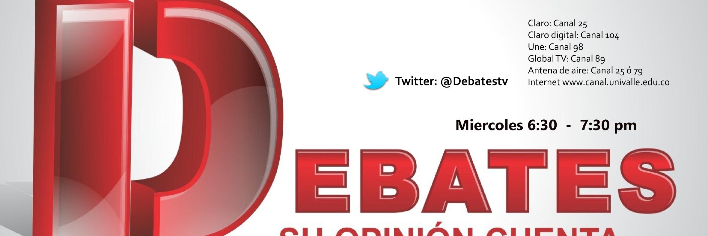 Debates Televisión banner