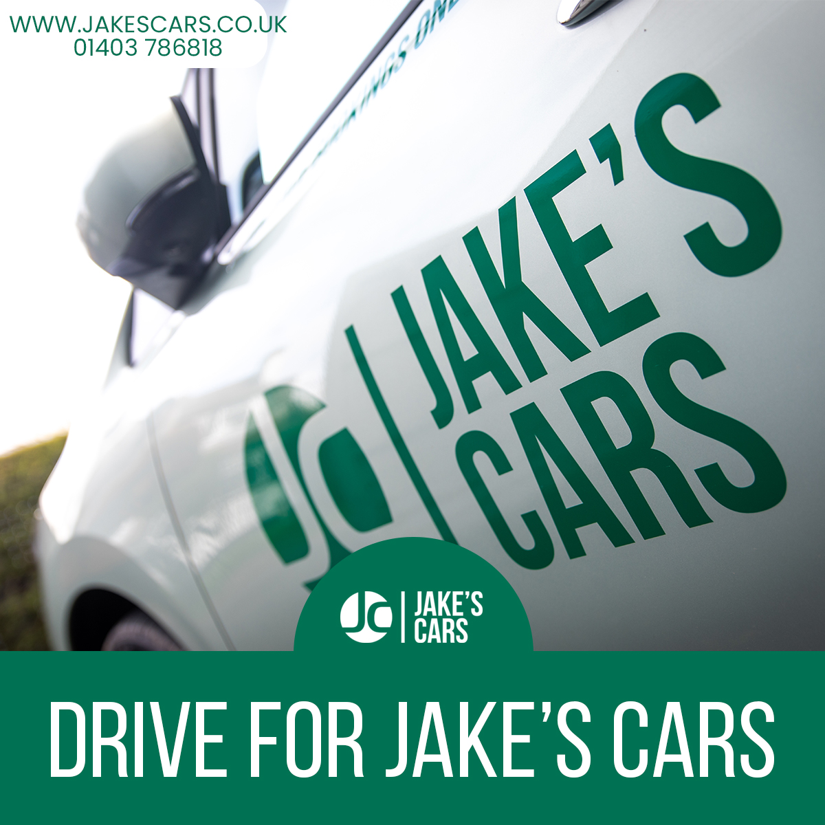 Jake's Cars banner