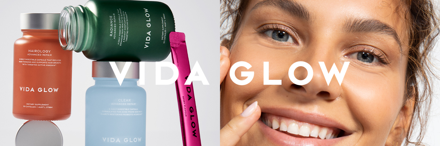 Vida Glow banner
