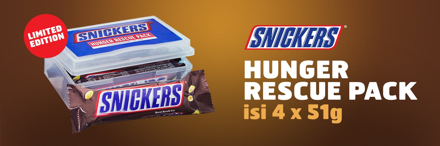 Snickers Indonesia banner