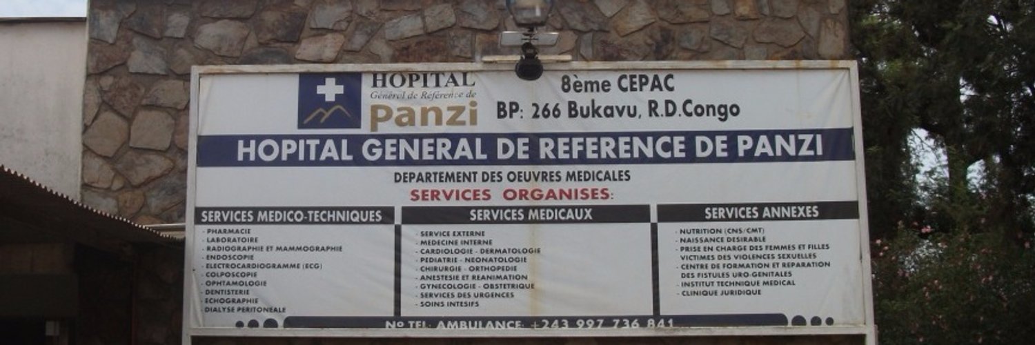 Hôpital G.R de Panzi Profile Banner