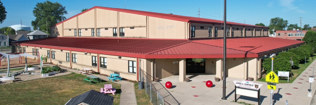 James A. Garfield School 31 banner