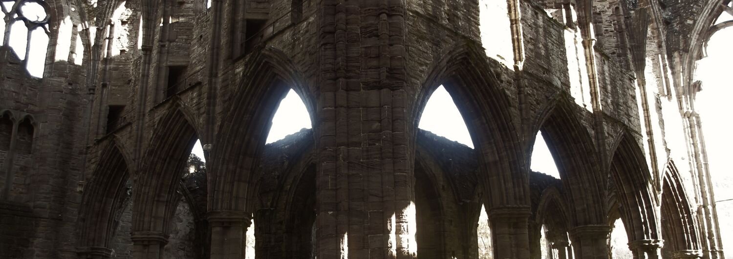 Abaty Tyndyrn / Tintern Abbey banner