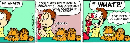 Garfield《Department of Not-a-War》Truth banner