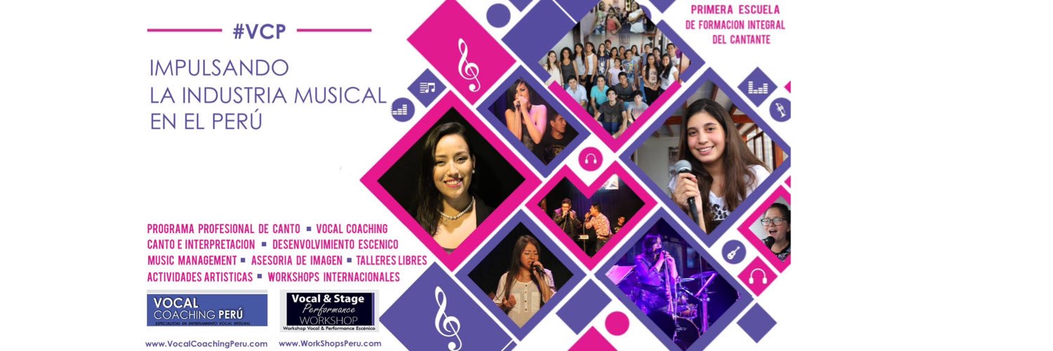Vocal Coaching Peru banner
