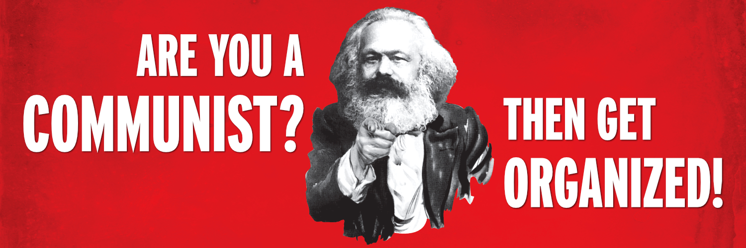 Revolutionary Communists of America banner