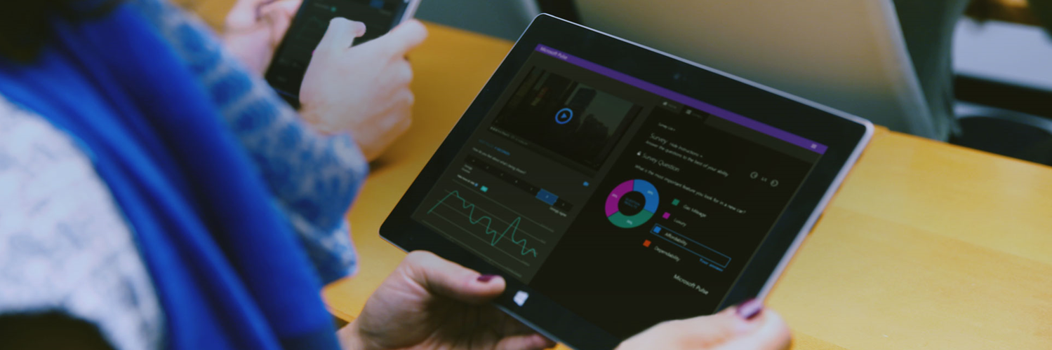 Microsoft Pulse banner