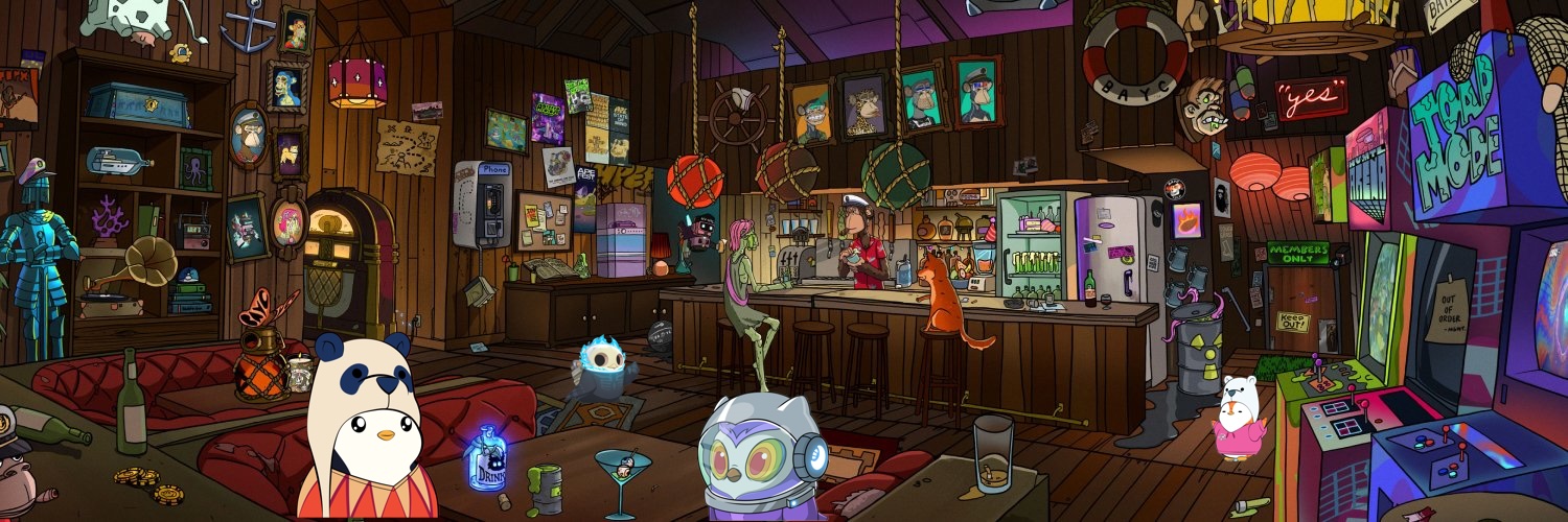 Noobish Pudgy🐧®️ 🇸🇬🐧🧪🦧 🦉NFT enjoyoor. banner