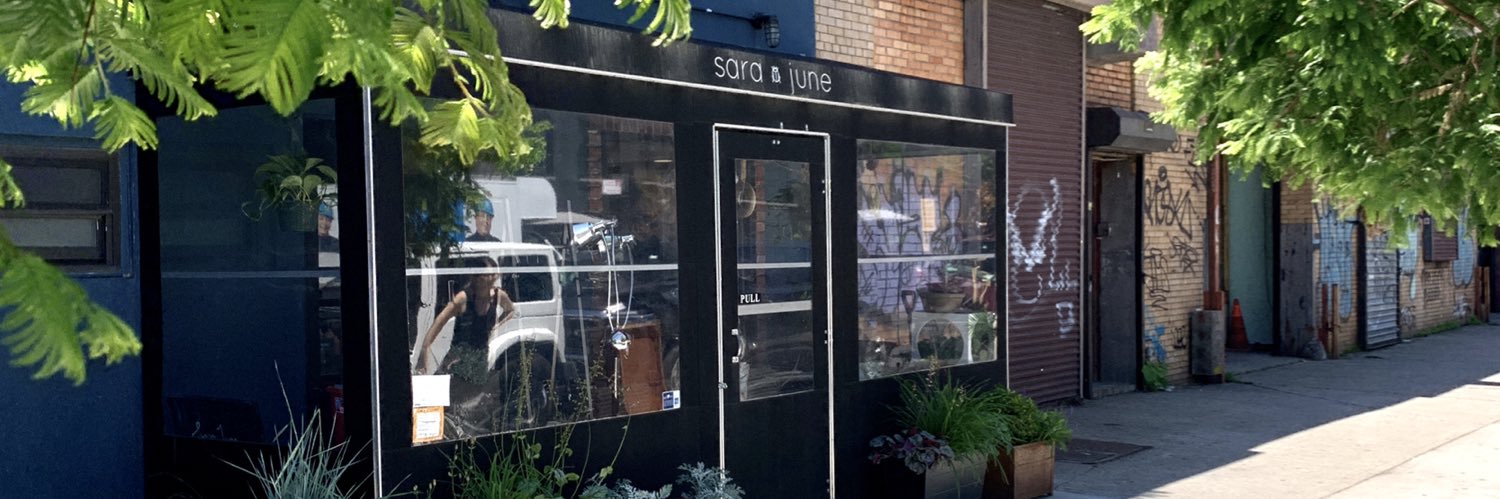 Sara June Salon banner