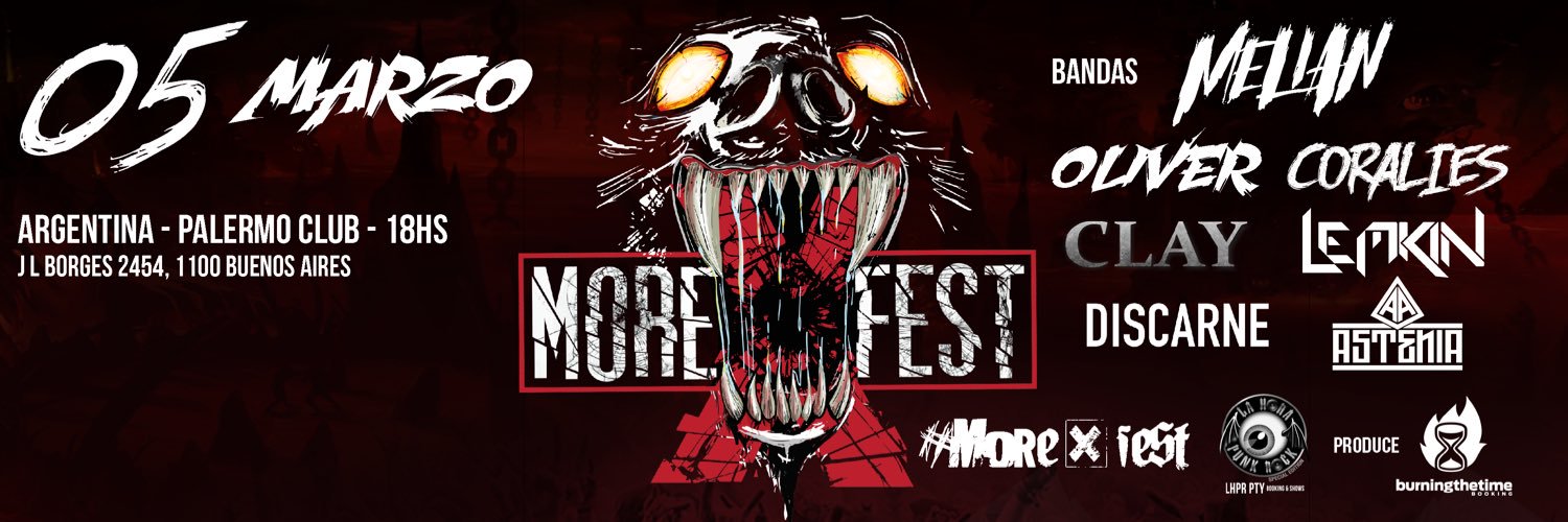 MoreXFest banner