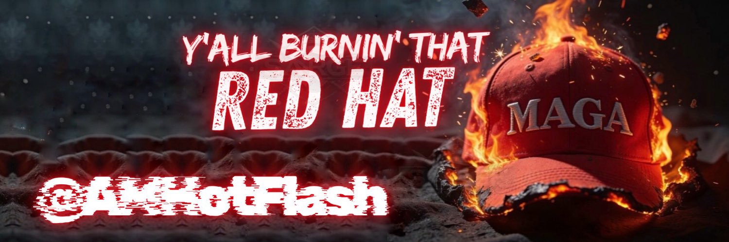 AMHotFlash☮️🕊️🇺🇦🟧 banner