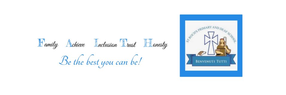 Saint Roch's Primary & Deaf School banner