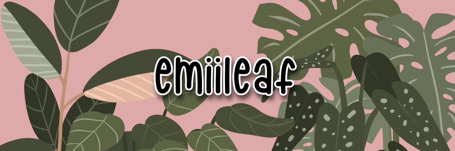 emiileaf 🌿🐸 banner