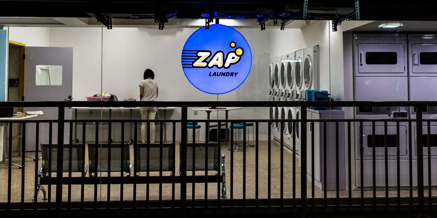 Zap Laundry banner