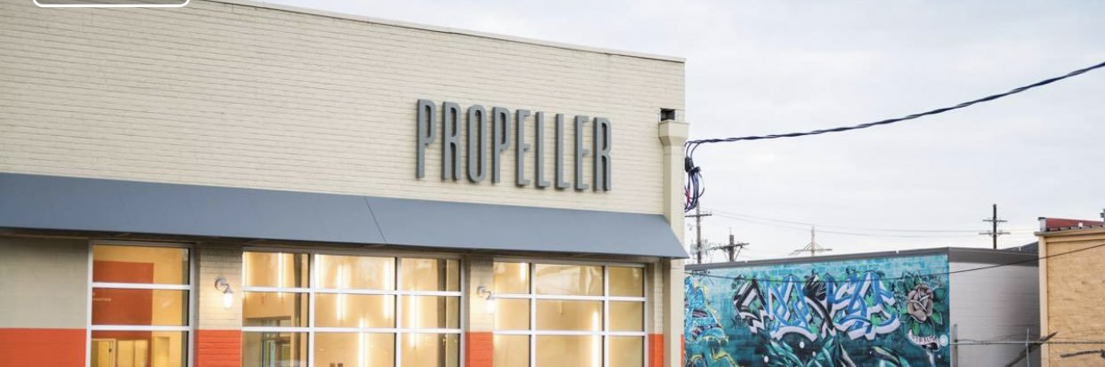 Propeller banner