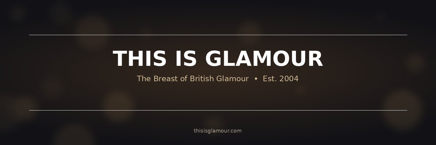 THIS IS GLAMOUR banner