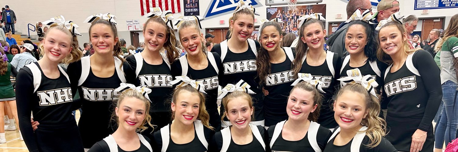 Noblesville HS Cheerleading banner