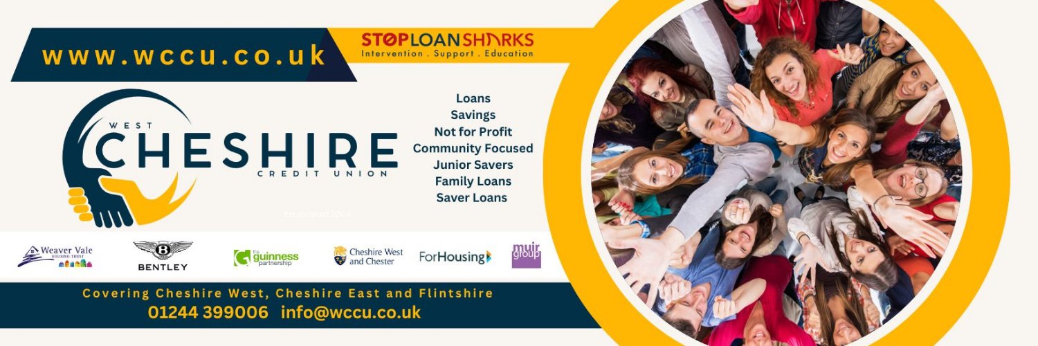 West CHESHIRE CREDIT UNION banner