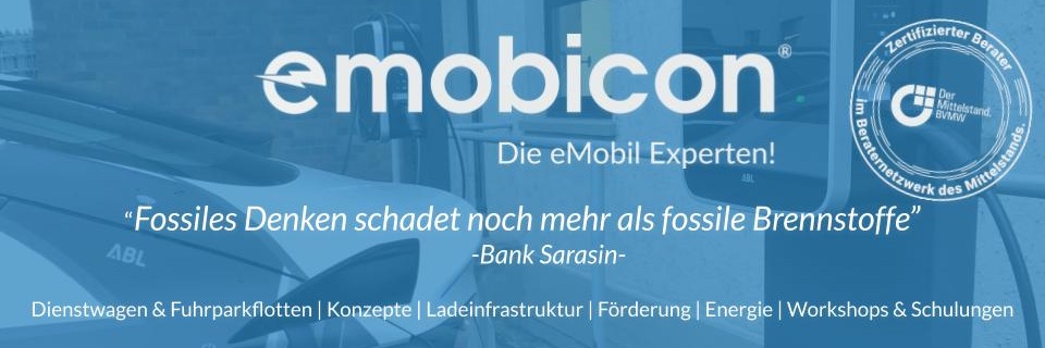 emobicon® | Die eMobil Experten! banner