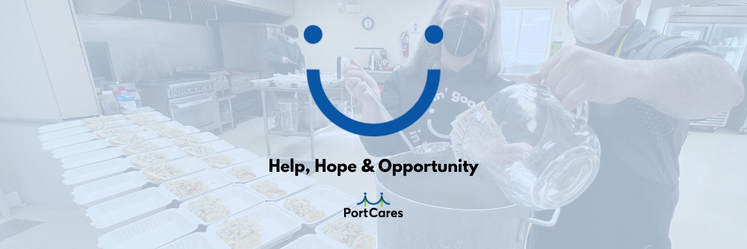 Port Cares banner