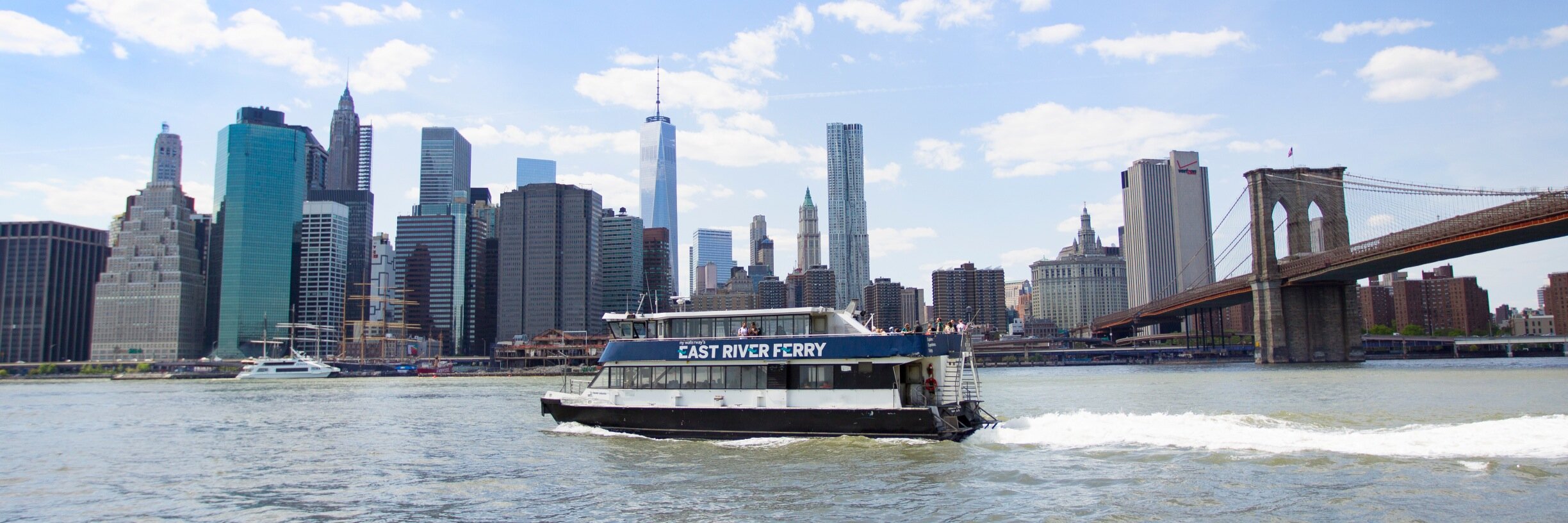 East River Ferry banner