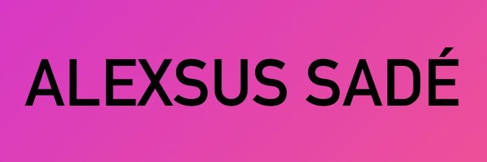 Alexsus_Sade's profile banner image