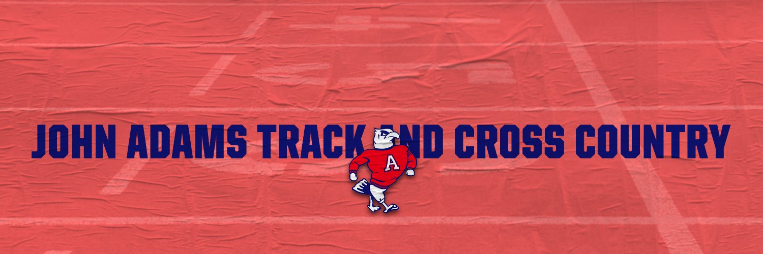 John Adams Track & Field and Cross Country banner