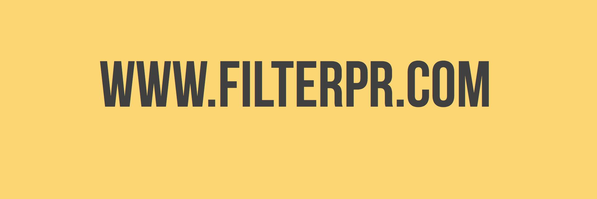 FilterPR's profile banner image