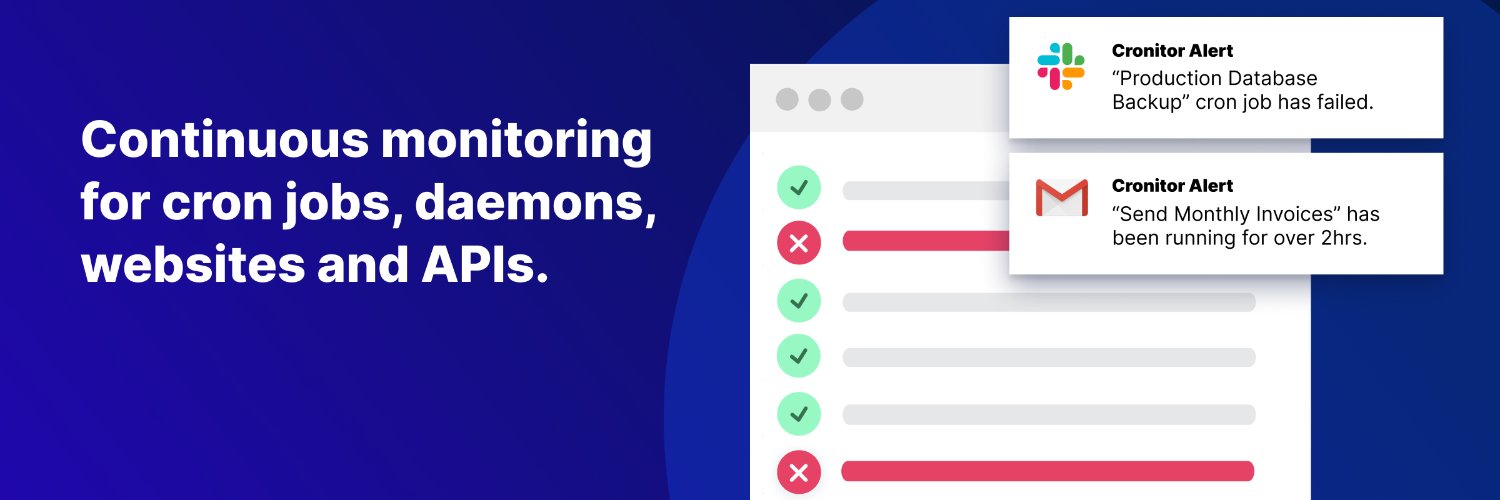 Cronitor banner
