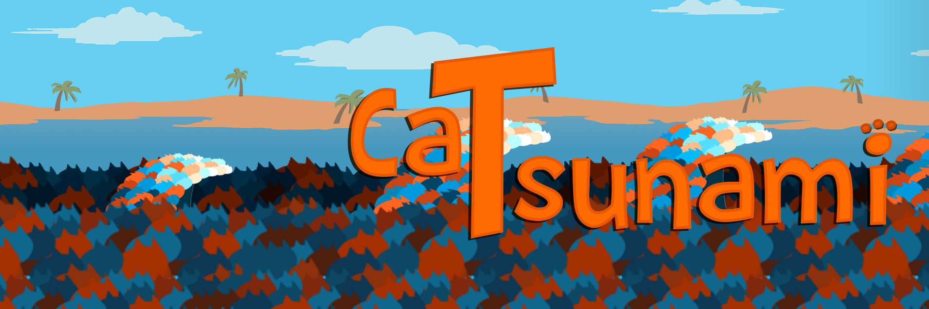 Cat Tsunami banner