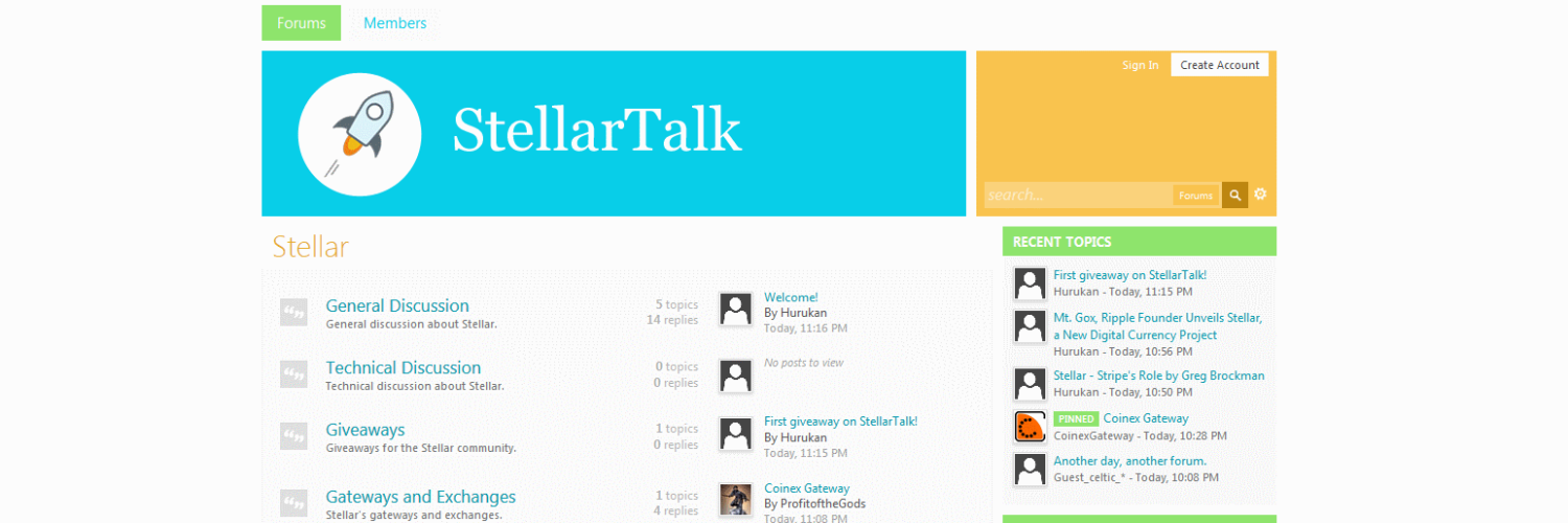 StellarTalk's profile banner image