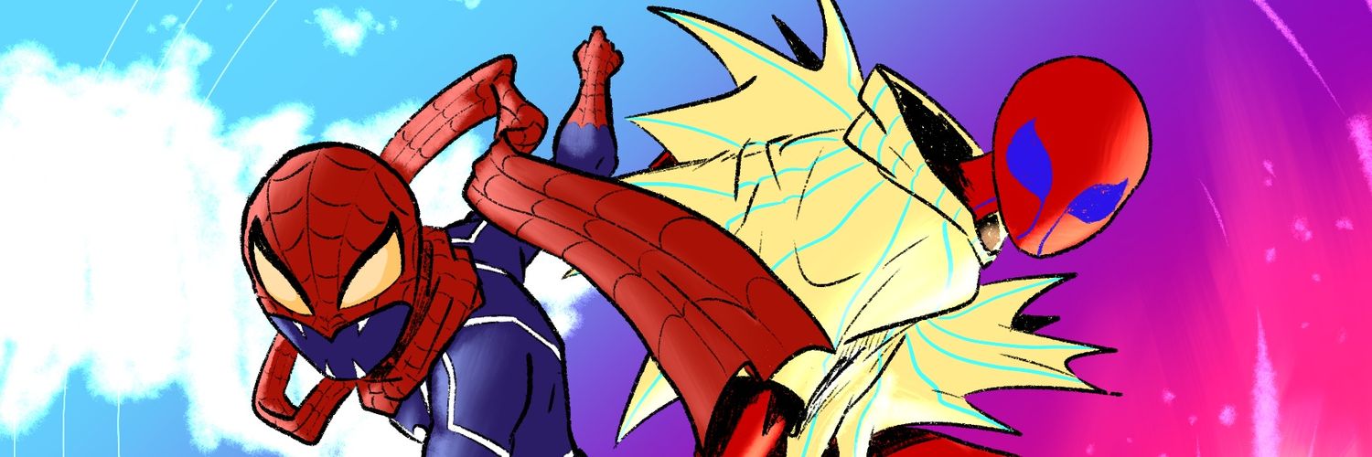 Spider Soul 🩵🩷🤍 @ TUMBLR & BSKY banner